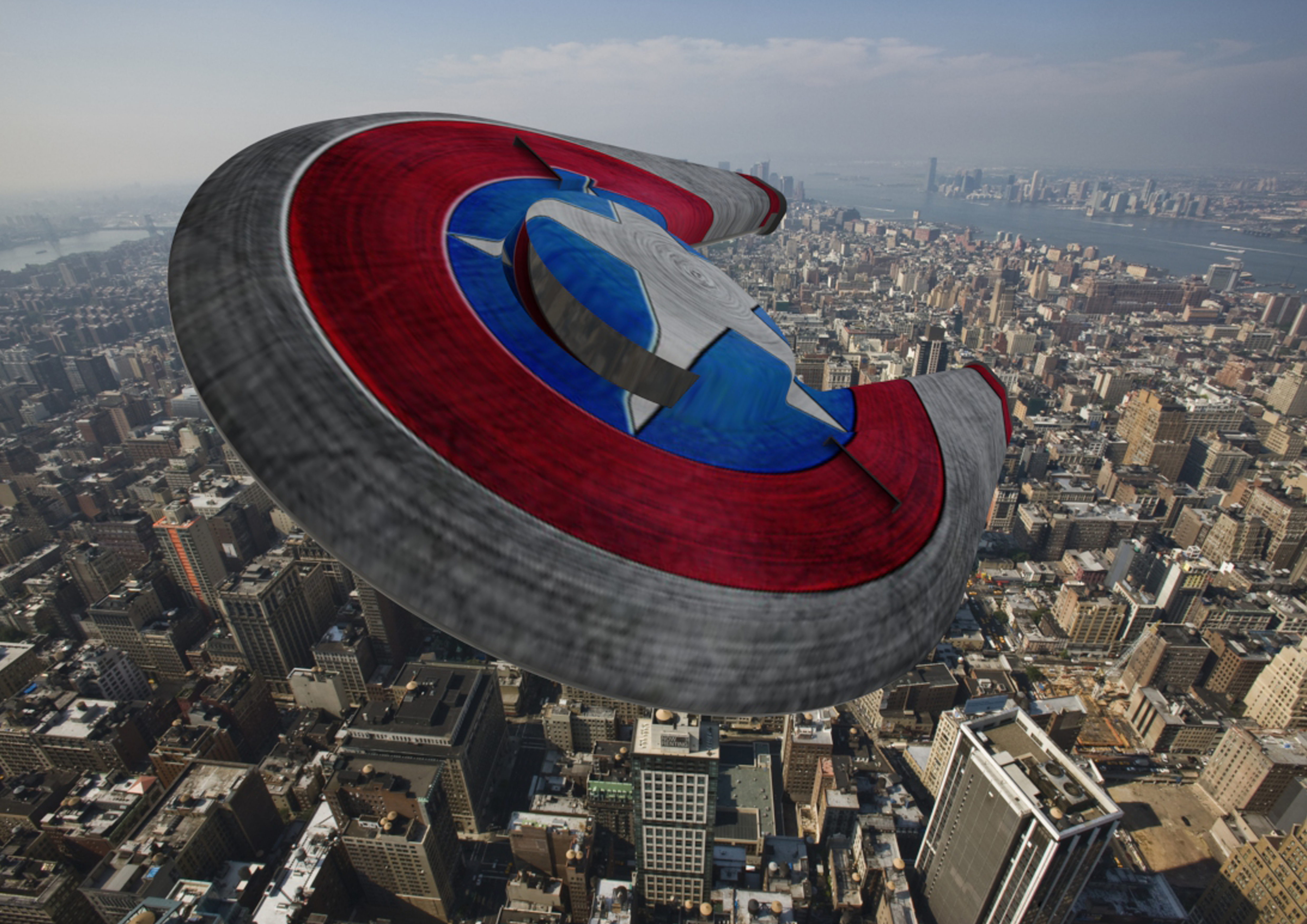 美国队长盾牌飞船